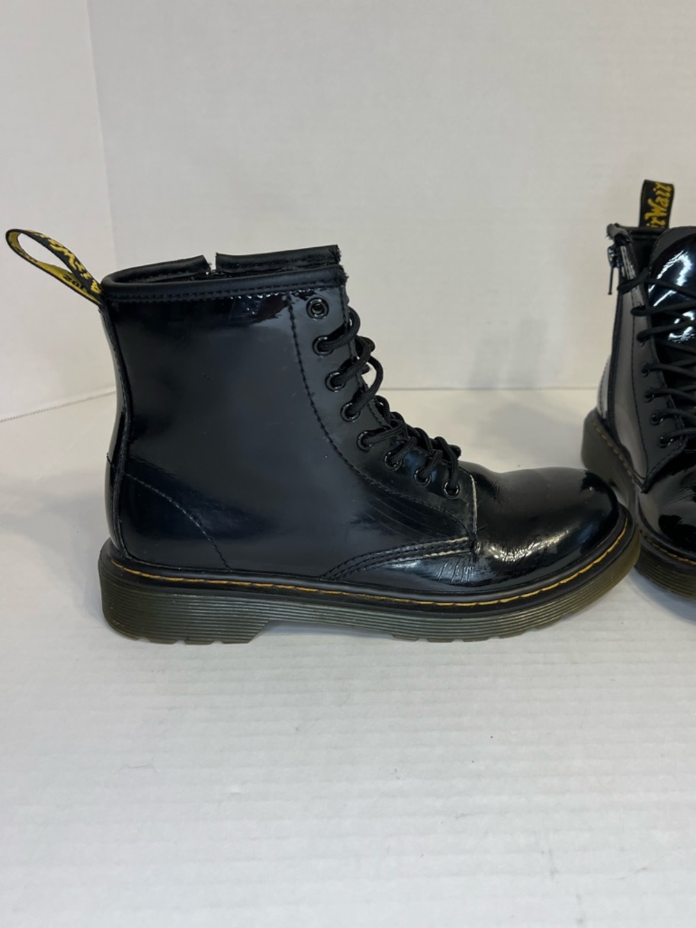 Dr. Martens Patent Leather Boots size 3 - Picture 5 of 11